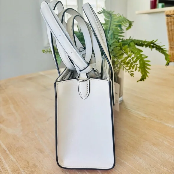 Coach NWT $478  Nina small tote in Chalk 2024 - Picture 11 of 12